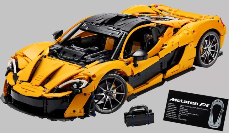 der ikonische mclaren p1 erhält eine detaillierte (und teure) lego technic nachbildung