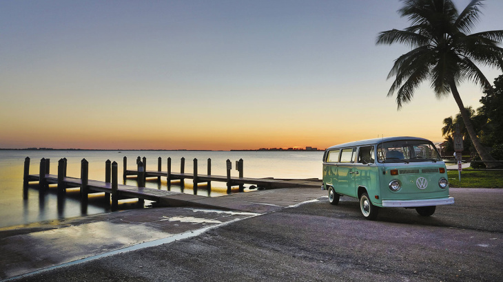 camper: vom amphibien-mobil bis zum pistazien-vw