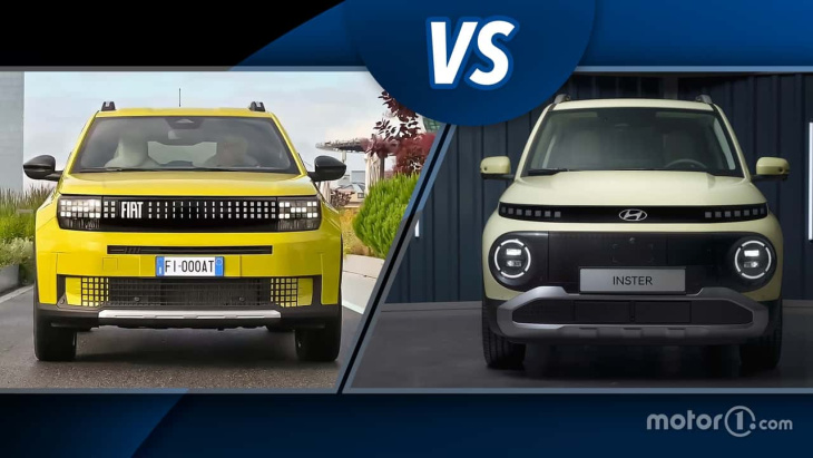 fiat grande panda vs hyundai inster: city-crossover im duell