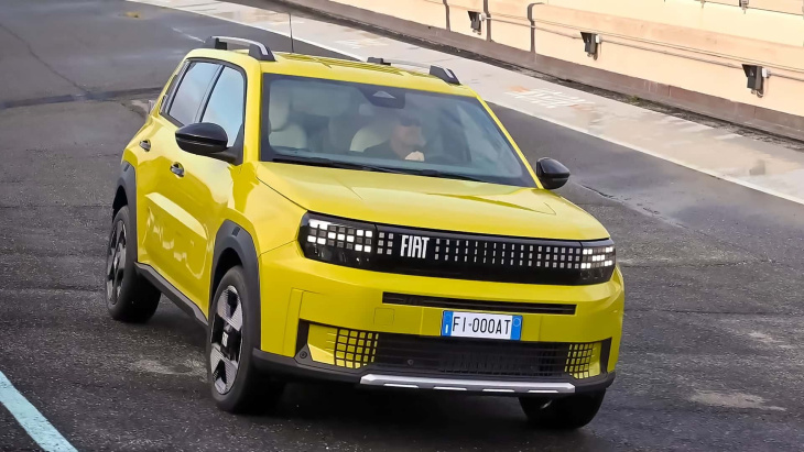 fiat grande panda (2024): die maße des neuen retro-kompakten