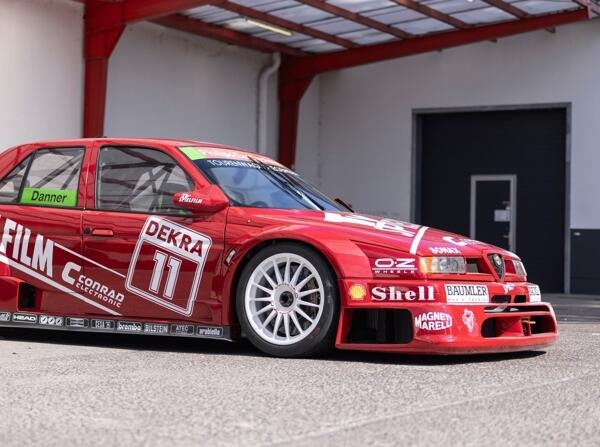 440 ps, legendärer sound: danners alfa aus dtm-saison 1994 wird versteigert