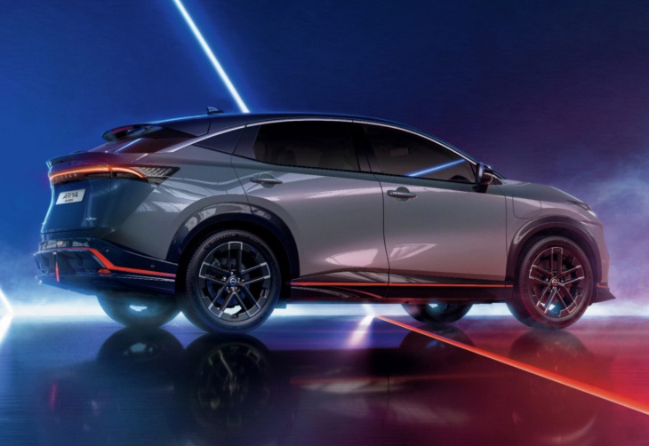 nissan ariya nismo: elektro-suv mit viel leistung kommt zu uns