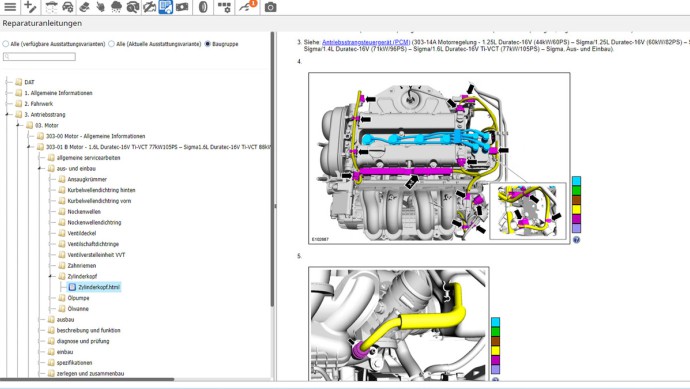 dat: original-reparaturanleitungen jetzt auch von ford