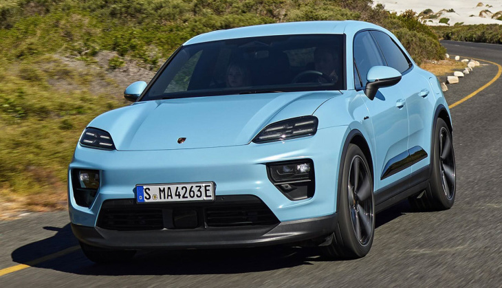 porsche bietet zwei neue elektro-macan-modelle an