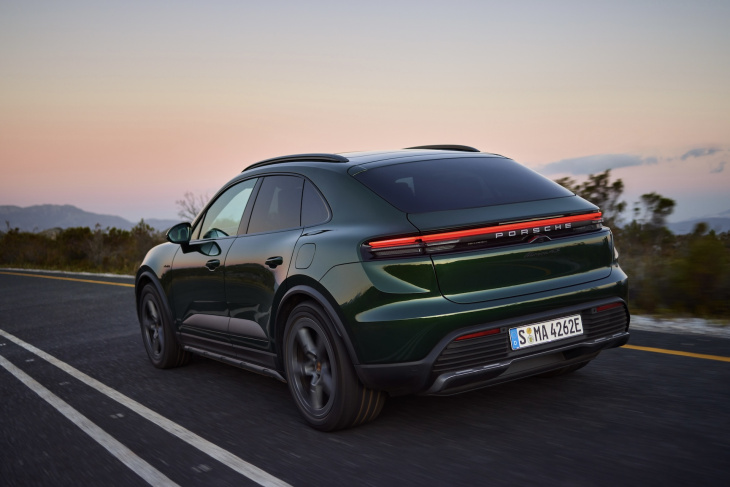 porsche: künftig mehr auswahl für elektro-macan