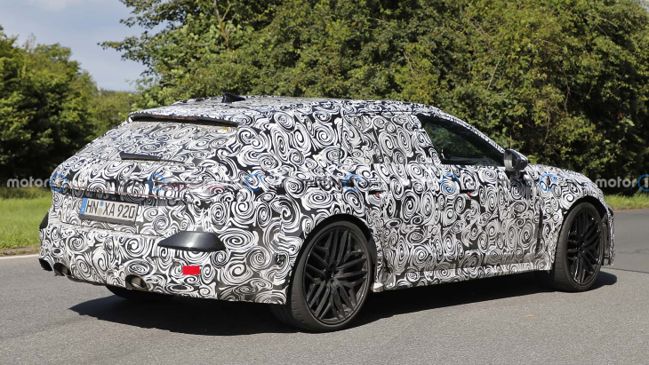 audi rs 7 (2026) als erlkönig erwischt: neue starke nummer