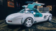 dieser mercedes 300 sl ist eigentlich ein tesla model 3