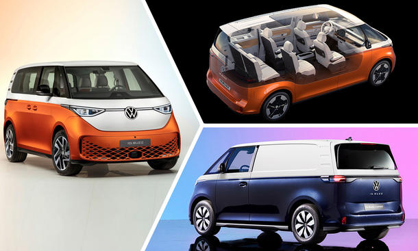 transporter, newsletter, neuheiten, elektroautos, crashtest, allradantrieb, vw id. buzz, vw bus, vw id. buzz (2022): infos, preise & varianten (lwb/cargo)