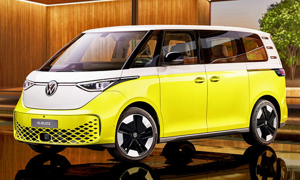 transporter, newsletter, neuheiten, elektroautos, crashtest, allradantrieb, vw id. buzz, vw bus, vw id. buzz (2022): infos, preise & varianten (lwb/cargo)