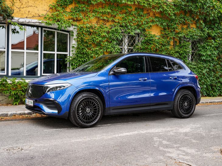 mercedes eaq 250+ österreich edition im test