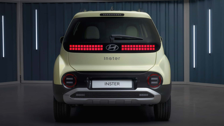 hyundai inster (2024): abmessungen und kofferraum