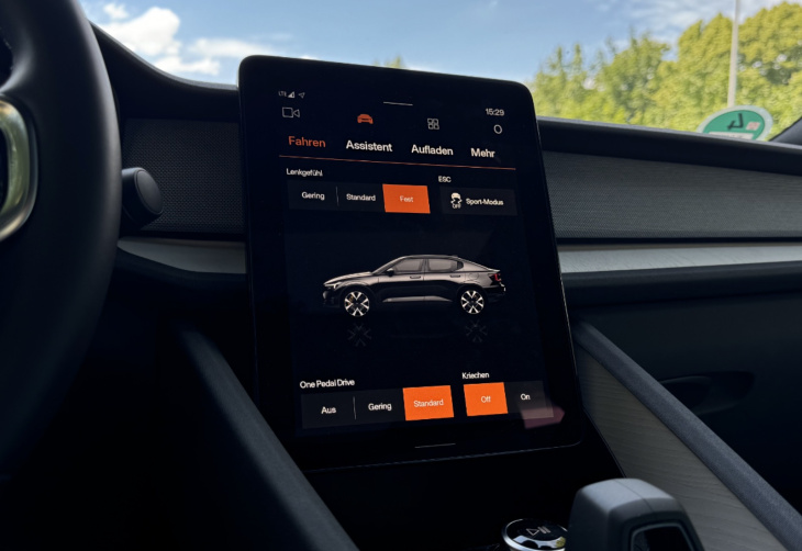 polestar 2 langzeit-test: die software
