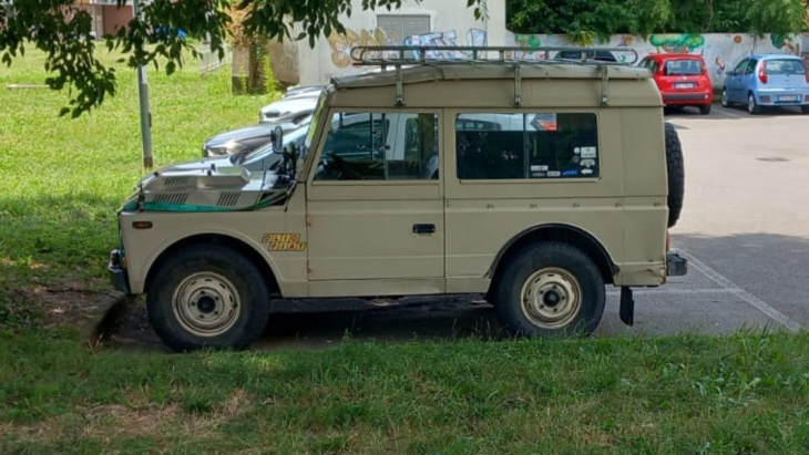 fiat campagnola: fotos von einem auto, das einen epischen rekord hält