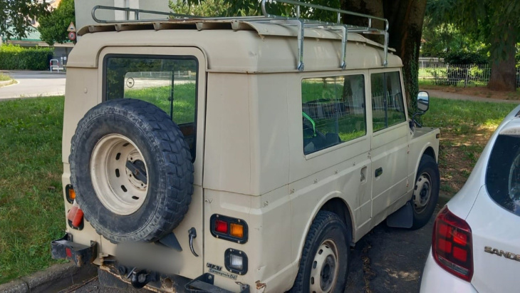 fiat campagnola: fotos von einem auto, das einen epischen rekord hält