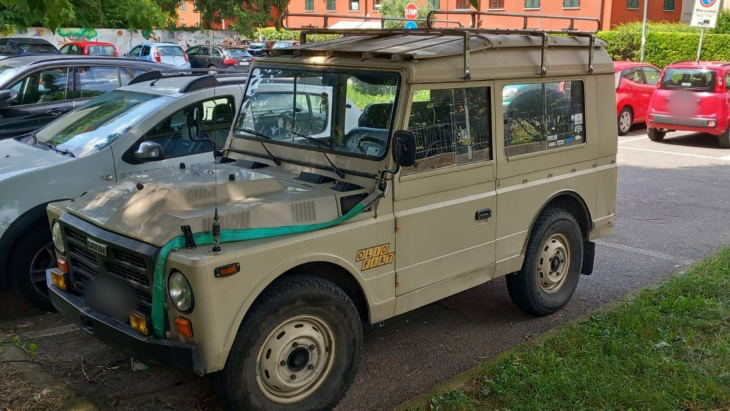 fiat campagnola: fotos von einem auto, das einen epischen rekord hält