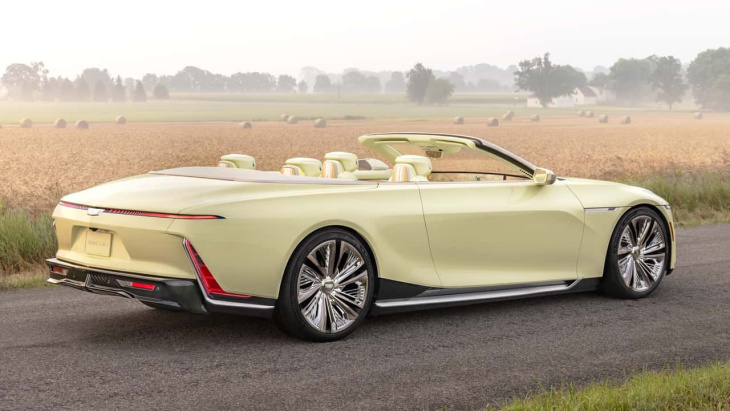 cadillac sollei concept: großes elektro-cabrio der luxusklasse