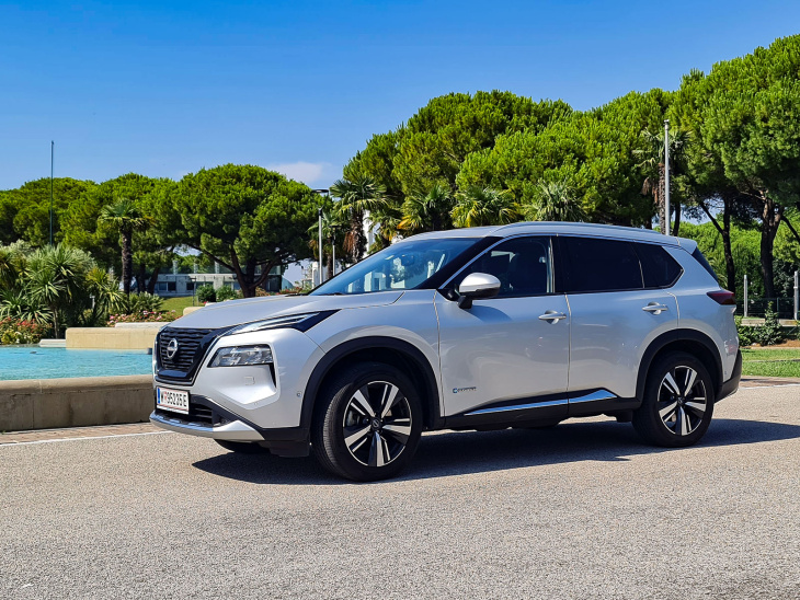 nissan x-trail tekna+ 1,5 vc-t e-power e-4orce im test