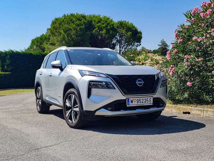 nissan x-trail tekna+ 1,5 vc-t e-power e-4orce im test