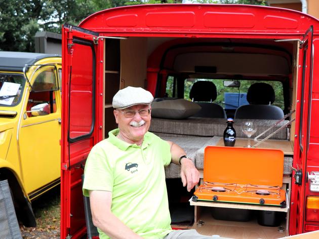 kult-auto macht viele veränderungen mit: gerd hoffmann hat ente zum camper umgebaut