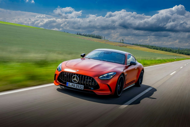 sportwagen von mercedes: so wird der amg gt zum schnellsten sprinter mit stern