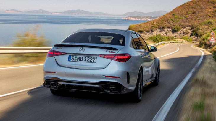 amg: es dauert, bis man den vierzylinder im c 63 zu schätzen weiß