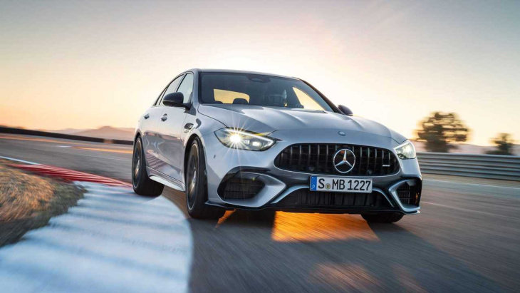 amg: es dauert, bis man den vierzylinder im c 63 zu schätzen weiß