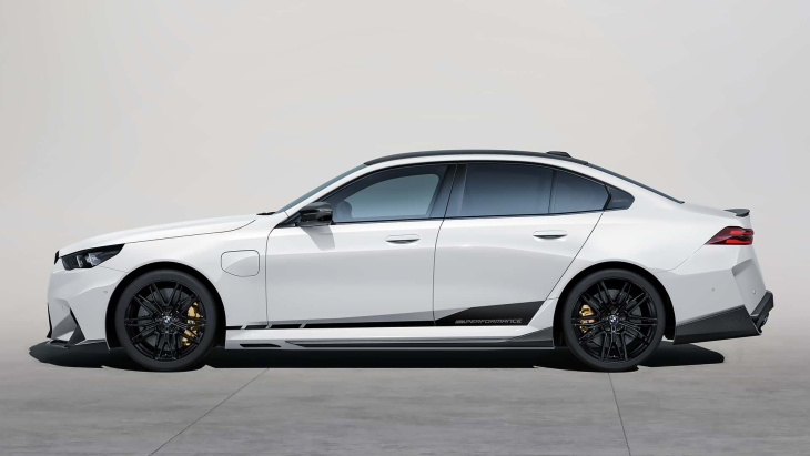 schicker panzer: m performance parts am neuen bmw m5 (g90)