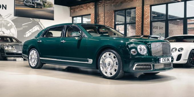 letzter bentley mulsanne wird teil der heritage collection