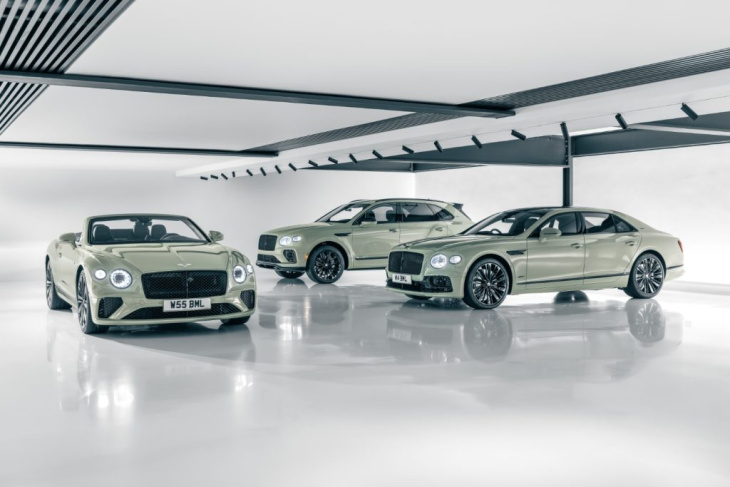 bentley markiert das ende der w12-linie mit der limited edition „speed edition 12“