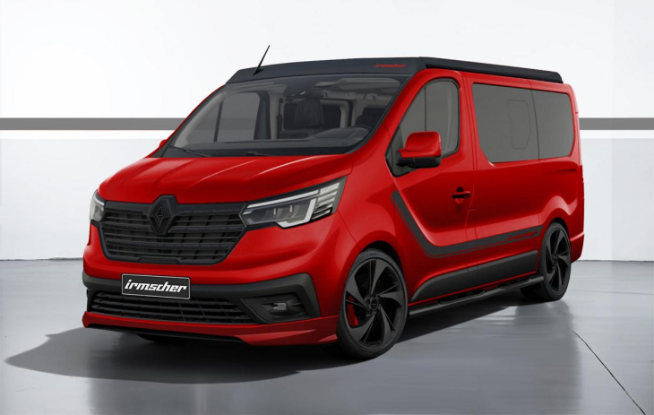 irmscher van systems: camping-lösungen für den renault trafic!