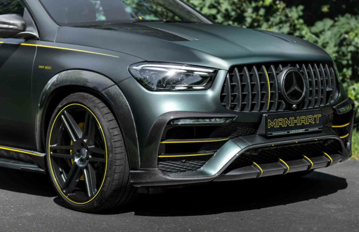 mercedes gle 63 s als manhart ger 800 widebody mit 800 ps!