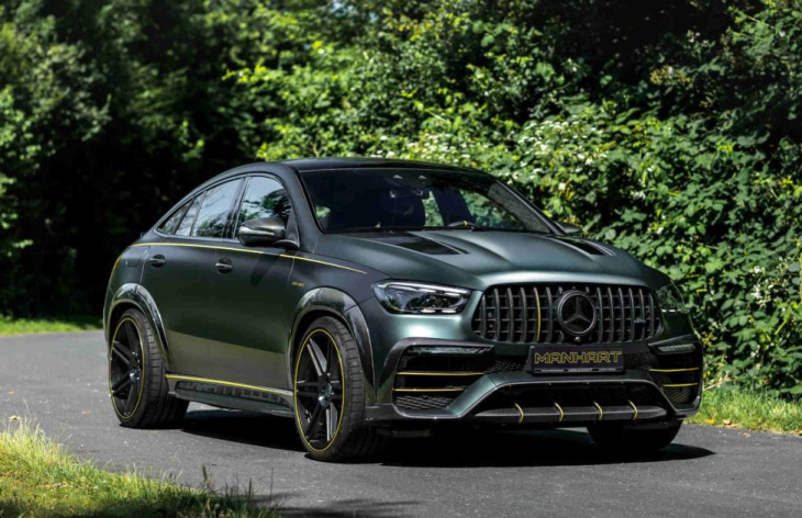 mercedes gle 63 s als manhart ger 800 widebody mit 800 ps!