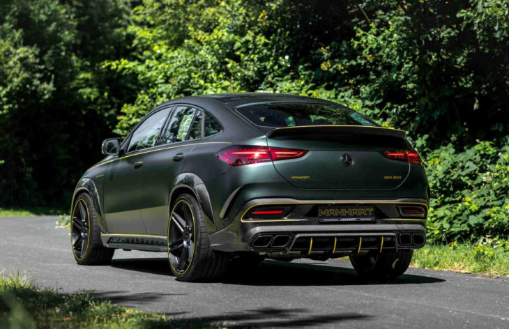 mercedes gle 63 s als manhart ger 800 widebody mit 800 ps!