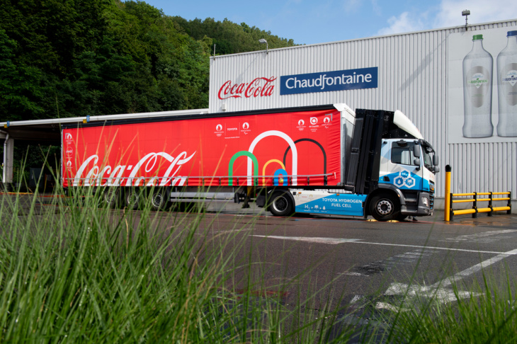 toyota und coca cola testen wasserstoff-lkw