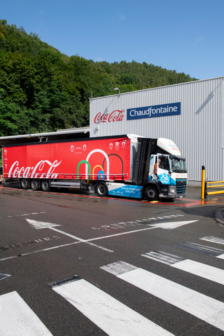 toyota und coca cola testen wasserstoff-lkw