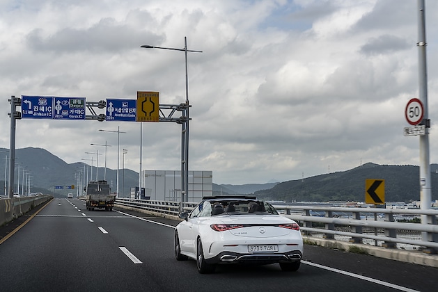 mercedes cle 200 cabrio im test