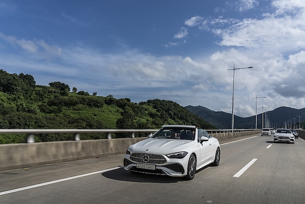 mercedes cle 200 cabrio im test