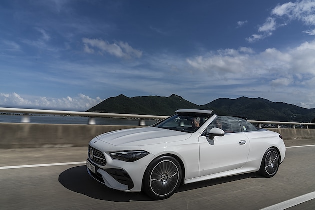 mercedes cle 200 cabrio im test