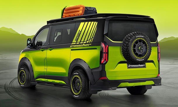 wohnmobile, wohnmobil-neuheit, vierzylinder-motor, verbrenner, tuning, camping life, ford, ford tourneo / transit custom, irmscher custom spirit: tuning für den ford tourneo custom