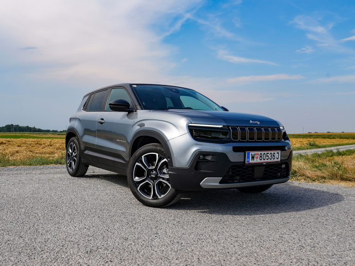 jeep avenger e-hybrid summit im test