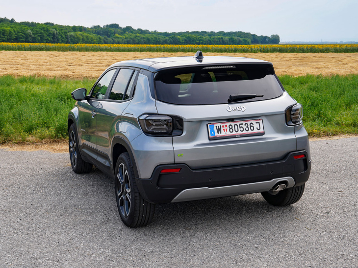 jeep avenger e-hybrid summit im test