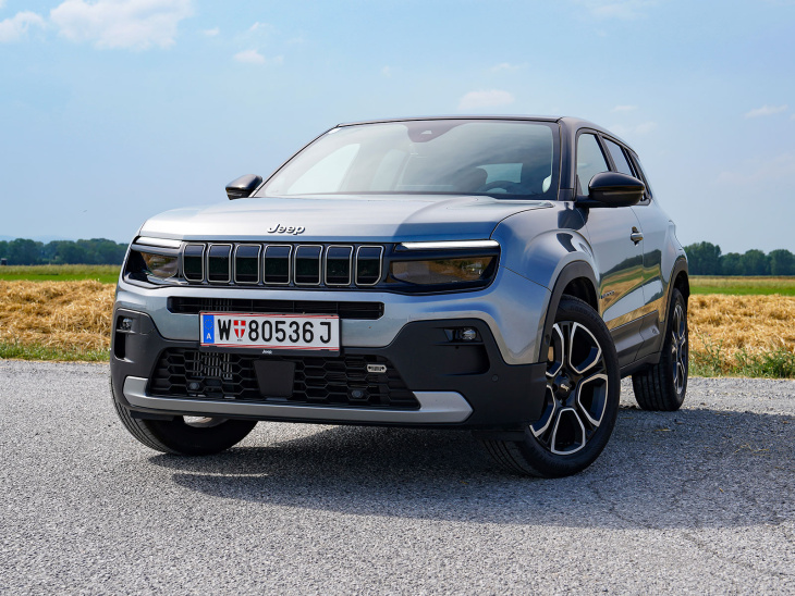 jeep avenger e-hybrid summit im test