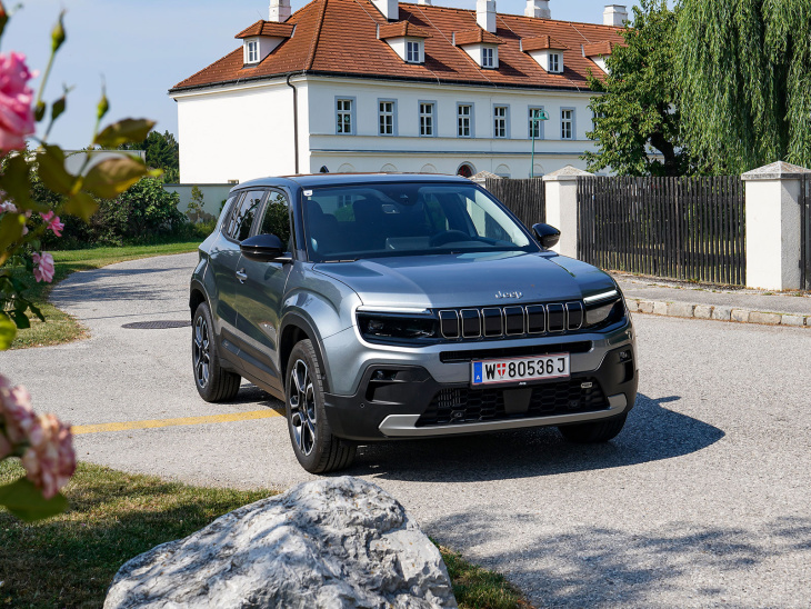 jeep avenger e-hybrid summit im test