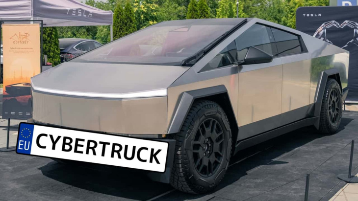 tesla cybertruck in europa: mindestens einer ist schon zugelassen