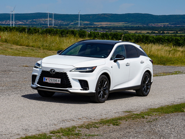 lexus rx 450h+ f-sport design im test