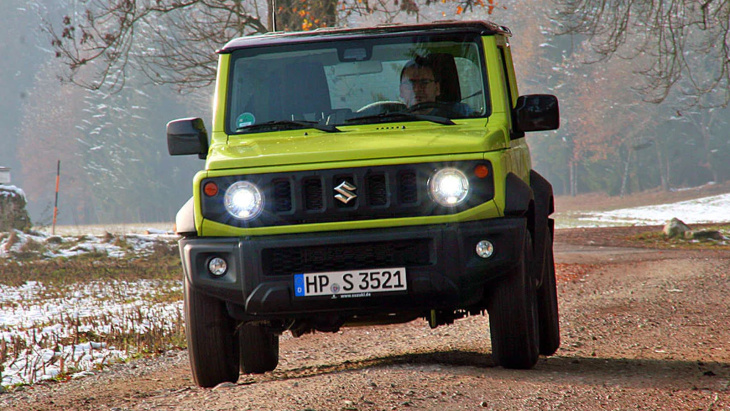 mit dem suzuki jimny geht eines der letzten konsequenten autos