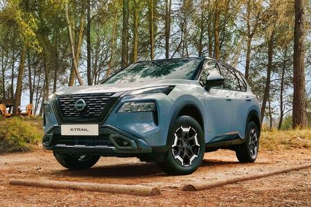 nissan macht den x-trail schmutzig