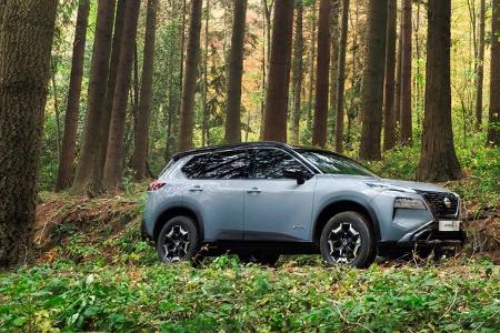 nissan macht den x-trail schmutzig