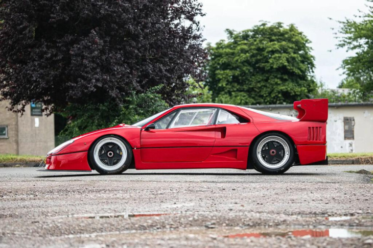 unglaublicher ferrari f40 mit v12 von simpson motorsport!