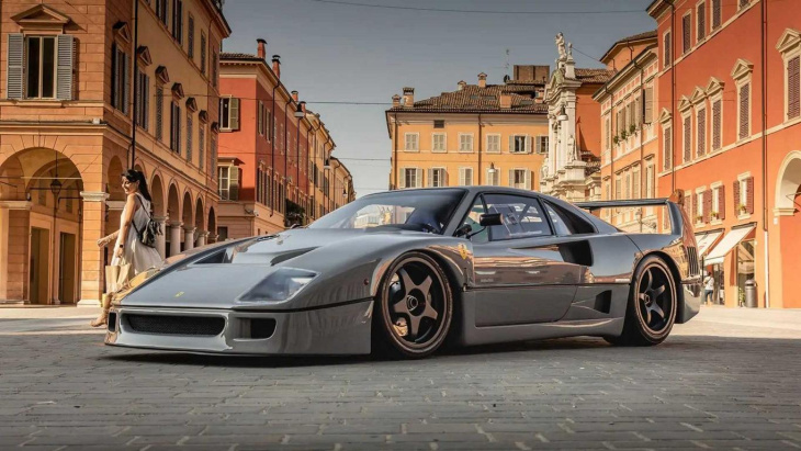 unglaublicher ferrari f40 mit v12 von simpson motorsport!